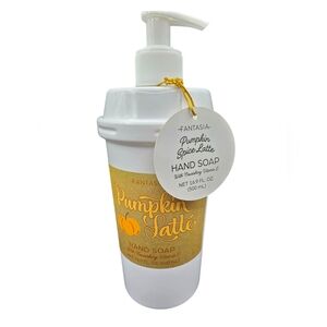 Brand New! Fantasia Pumpkin Latte Scented Hand Soap Liquid Wash 16.9 oz Unused